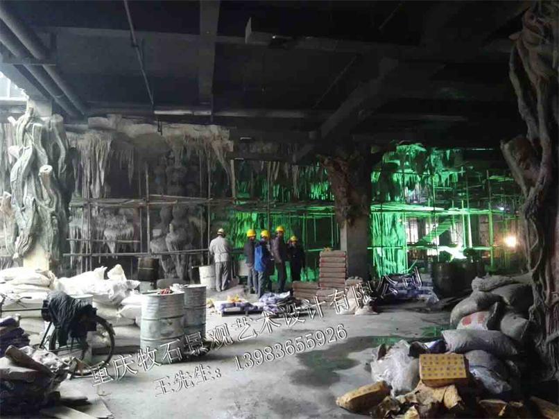 人造溶洞施工
